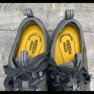 Keen 1033217 Atlanta Cool Mens Gray Leather Steel Toe Work Hiking Shoes Size 11 Keen | Shoes | Keen 33217 Atlanta Cool Mens Gray Leather  main image 4